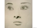 etching of Audrey Hepburn