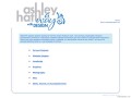 web design for Ashley Hathaway With Design